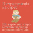 Гостра реакція на стрес. Що варто знати про можливі наслідки ворожих обстрілів?